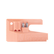 Load image into Gallery viewer, NG Snowboard Binding Tool Multitool Old Pink. Best Bindings tool for Snowboard, Splitboard, Skialp. Including Screwdriver, two bits, whistle. Perfect for cleaning bindings, ratchet buckles, base, edges, using by waxing.