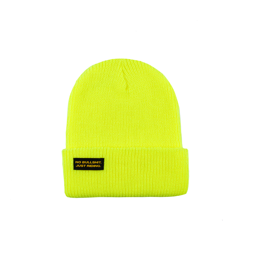 Discover our Adult Classic Beanie—100% acrylic, snug fit, perfect for snowboarding, skiing, and cold-weather wear. Available in vibrant colors with the "No bullshit, just riding" label. Stay warm and stylish on every winter adventure. Ideal for adults who love bold style! Model. NGtool best multitool, binding tool on Snow. Beauty green color. Winter Beanie.