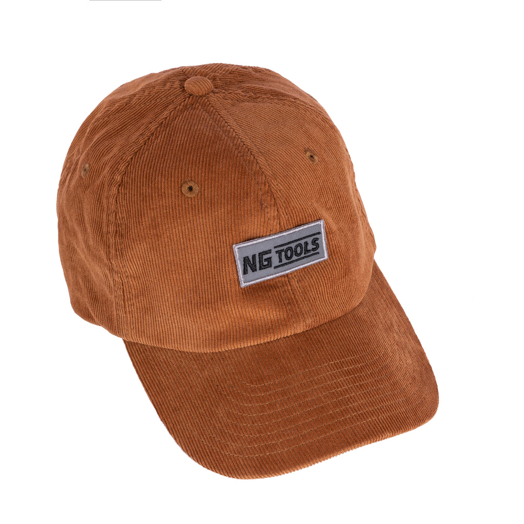 NGtools Corduroy Dad Cap. Style and fashion in one. Style on Snow. Fashion on Snow. Fashion on Snowboard and Ski. Camel Brown Color. Snowboard Buyers Guide. In Absolut Park.