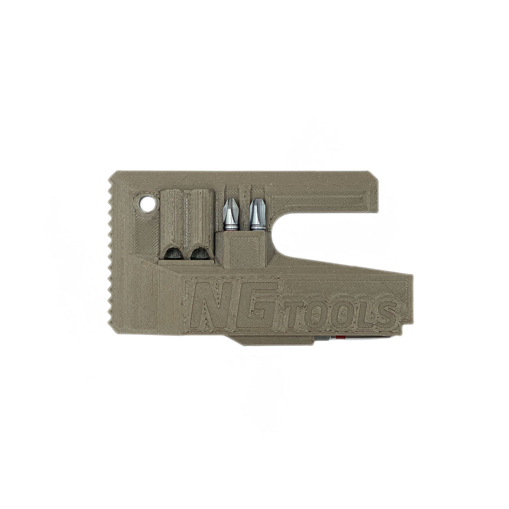 NGtools Multitool Pro brown snowboard multitool pocket tool for quick snowboard binding adjustments on the mountain