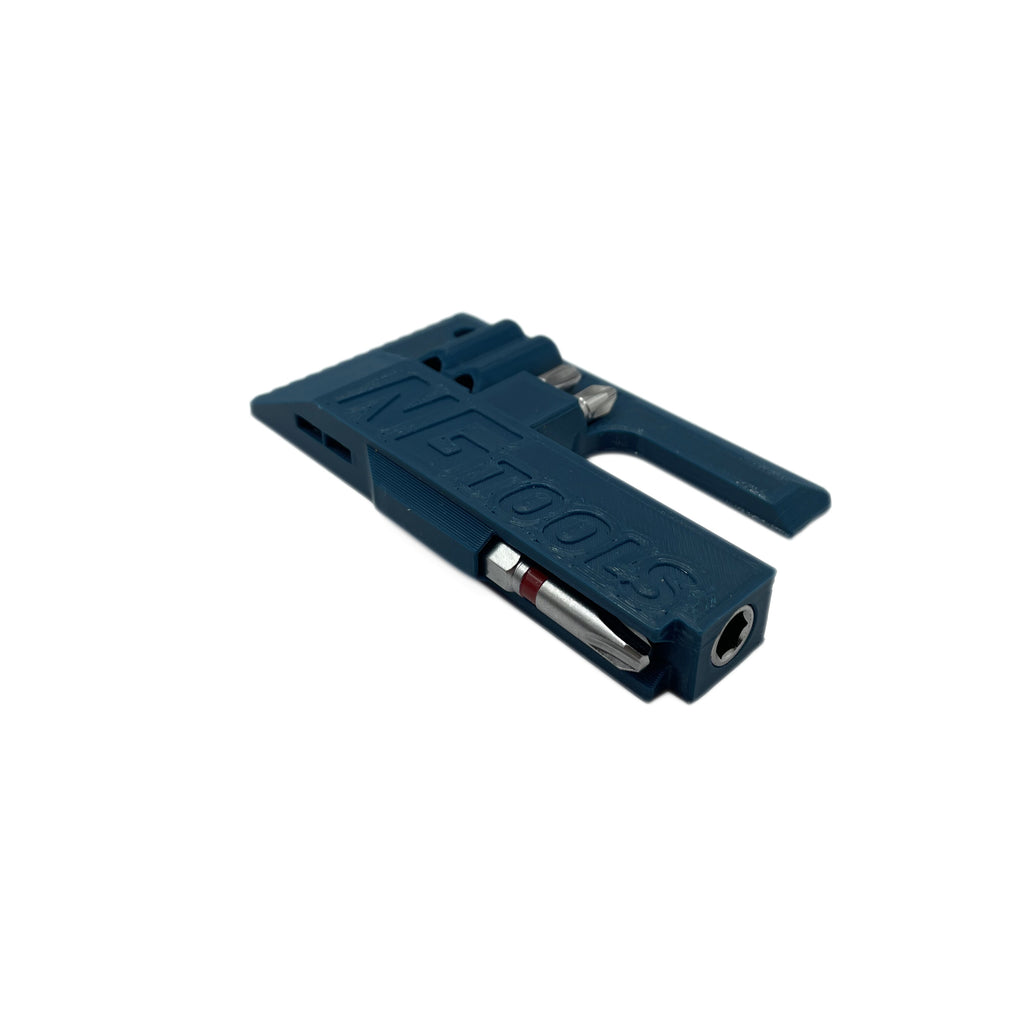 NGtools Multitool Pro snowboard tool detailed side view of compact multitool for snowboard bindings
