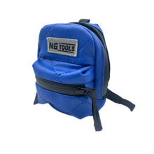 Load image into Gallery viewer, NG Designer Leather Set Blue | Limited Edition Synthetic Leather Snowboard Binding Bag + NG Compact Multitool PRO + Pocket Ashtray