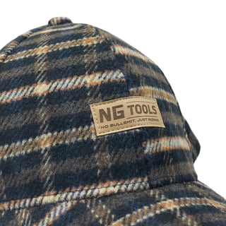 NGtools Winter Grandad Cap Brown – Stylish & Functional Cap for Winter, Autumn & Spring