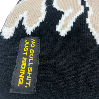 NGtools winter beanie flame knit detail