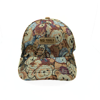 NG Tools Premium Baseball Cap for snowboarding, skateboarding, and outdoor style, displayed on a flat surface.