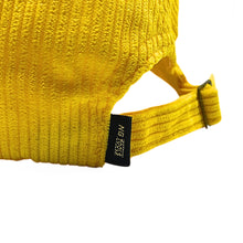 Načítať obrázok do prehliadača galérie, Adjustable strap detail on NGtools Dad Corduroy Cap – relaxed fit snowboard hat