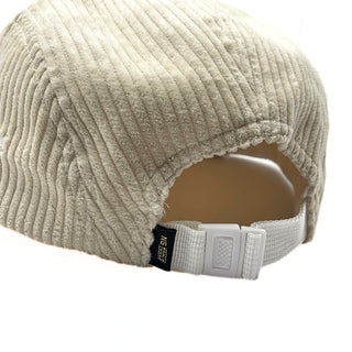 NGtools 5-Panel Corduroy Cap side profile – soft corduroy material and adjustable strap
