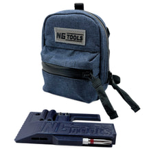 NG Classic Set Jeans Blue in Front View – snowboard binding bag and NG Compact Multitool combo by NG Tools