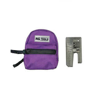 NG Classic Set Purple – snowboard binding bag and NG Compact Multitool combo by NG Tools