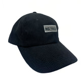 NGtools Dad Corduroy Cap Black – Classic Style for Snowboarders & Streetwear Lovers
