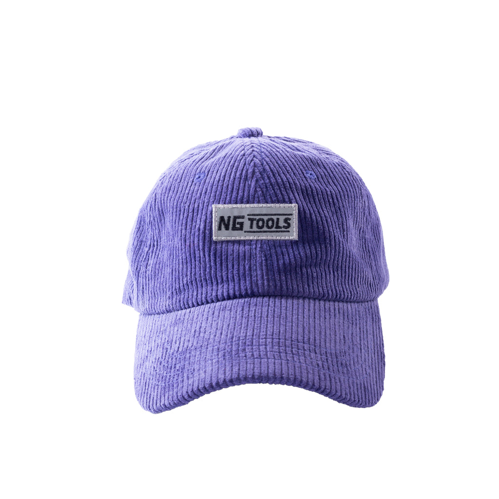 Embroidered NGtools logo – dad corduroy cap for snowboarders and skaters