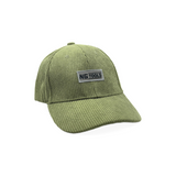 NGtools Dad Corduroy Cap Green – Classic Style for Snowboarders & Streetwear Lovers